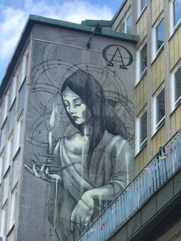 Wandbild aus Schweden...